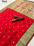 Semi Paithani Saree with Stitched Blouse
