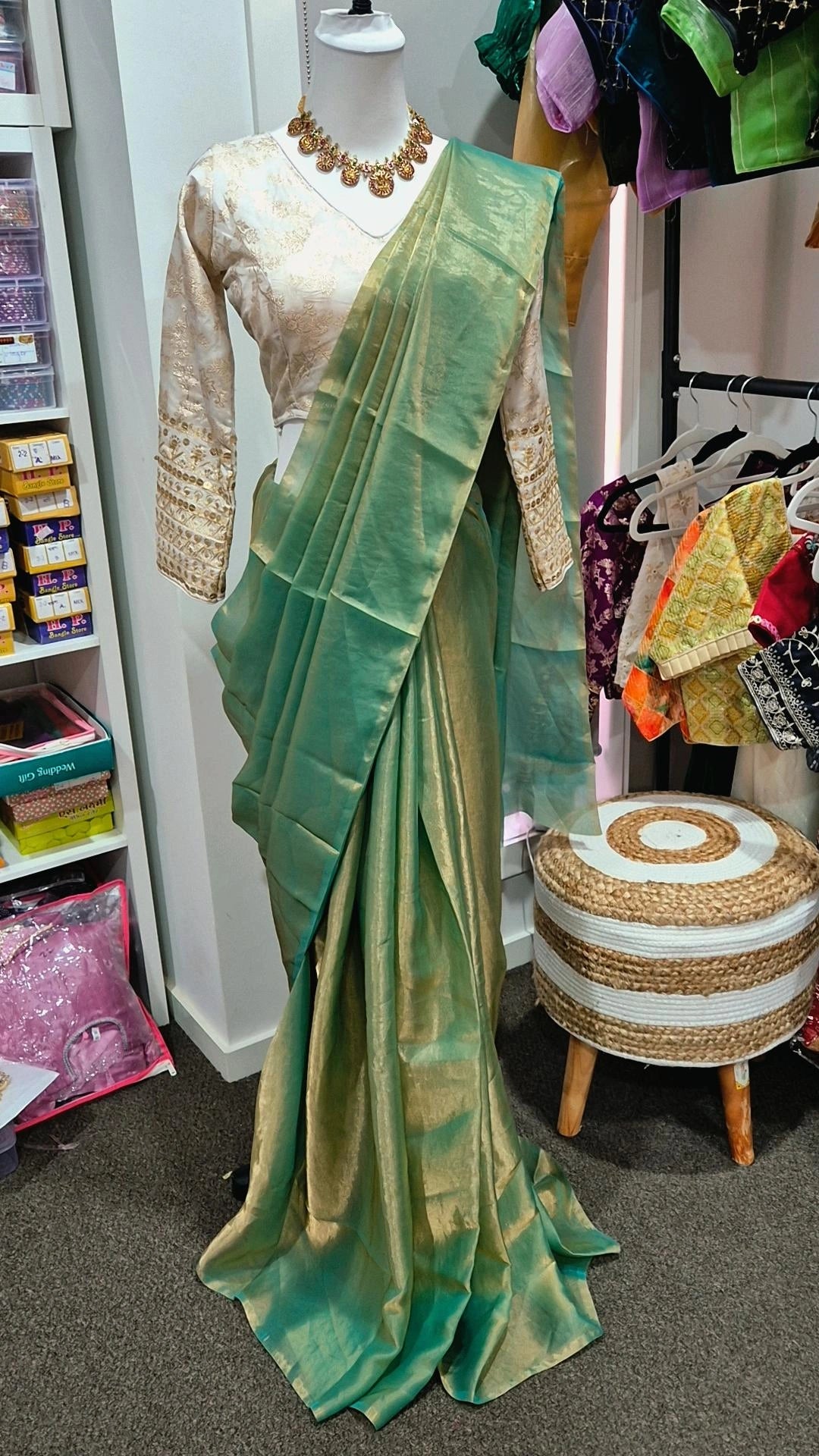 Space Silk Saree