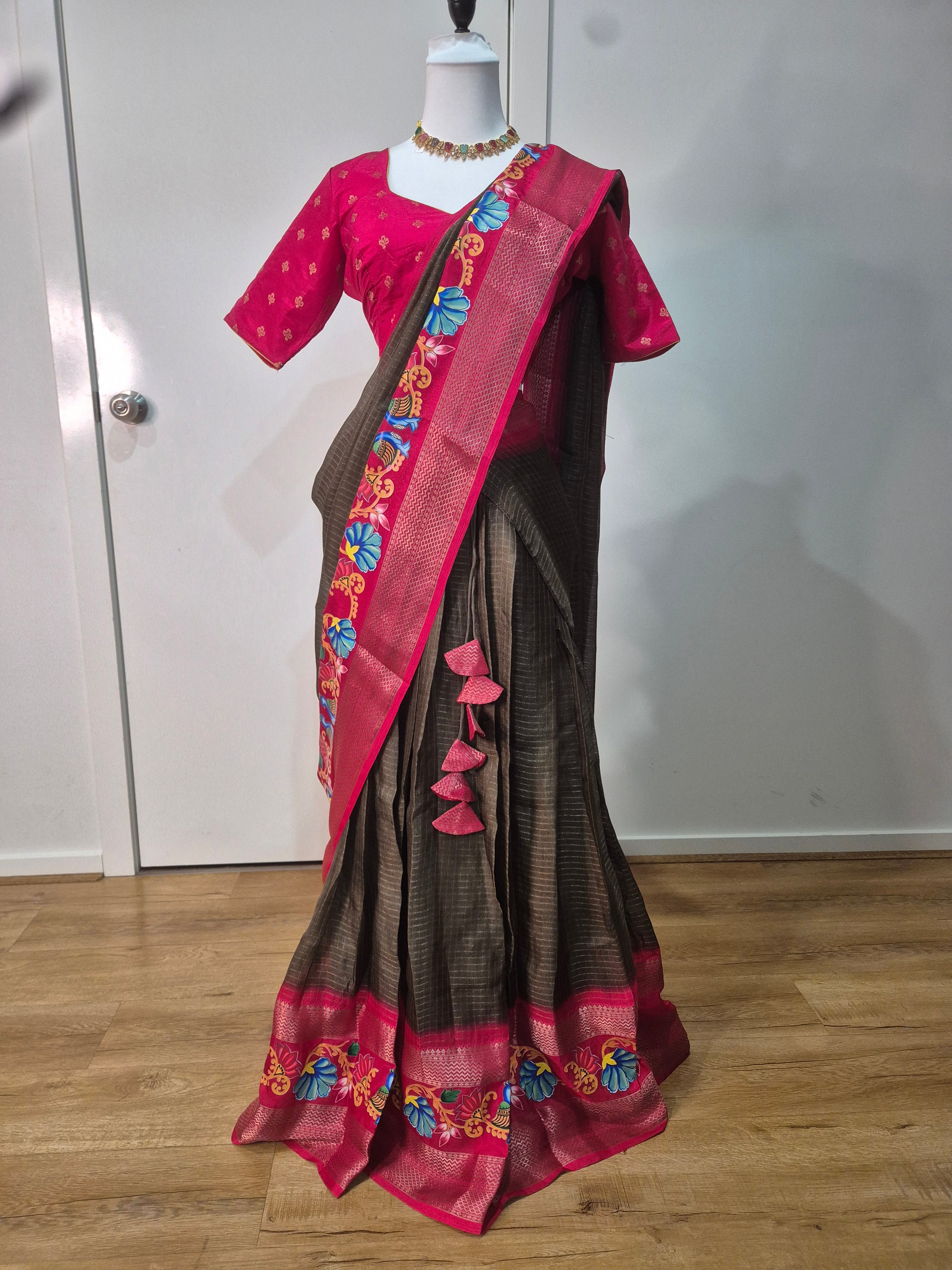 Viscose Georgette Lehenga Set