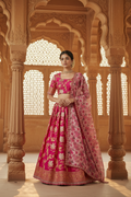 Golden Khadi Lehenga Set - Palace Editorial
