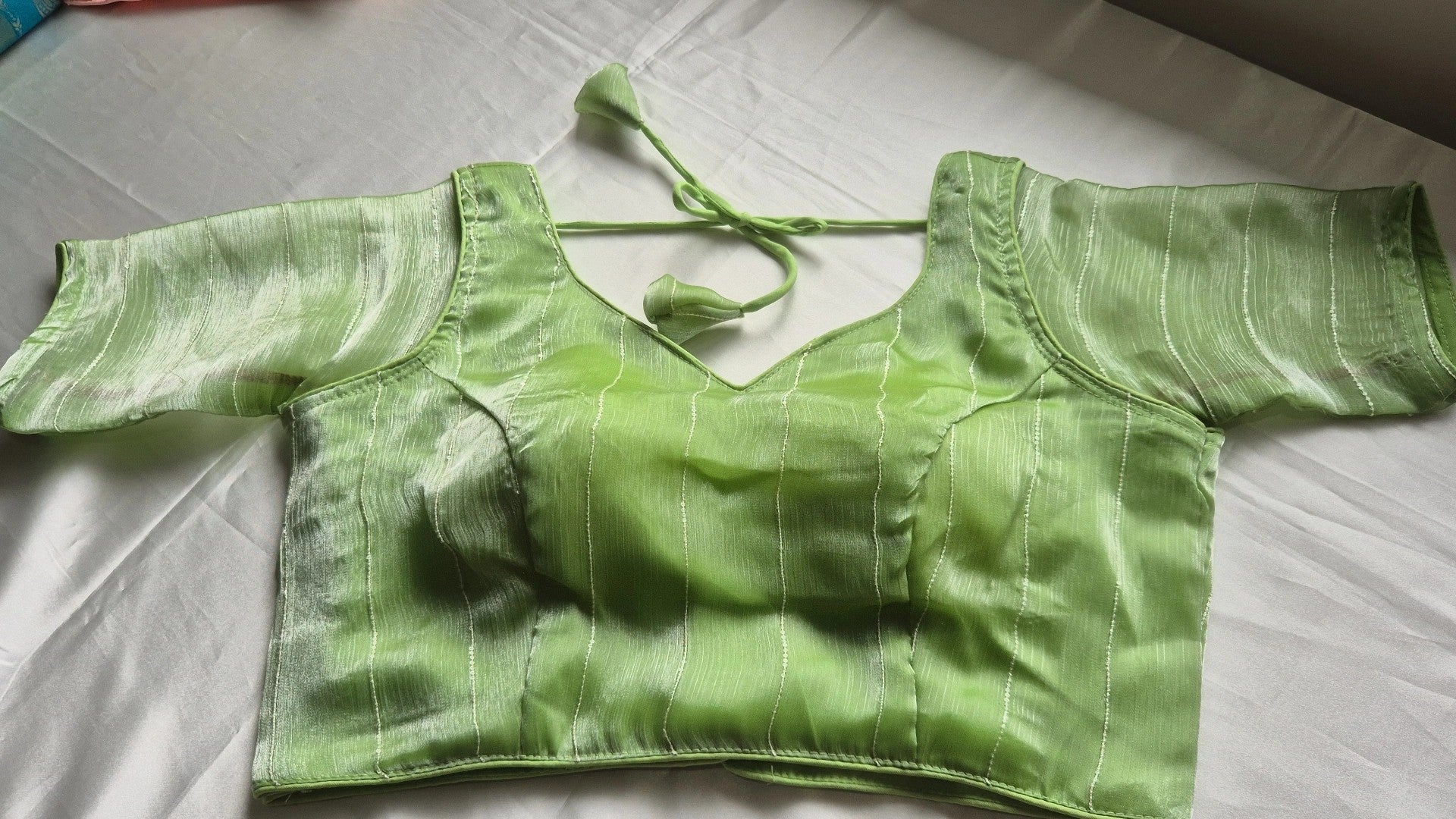 Jummychoo Blouse - Lime Green