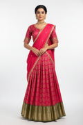 Kanjivaram Half Saree - Model