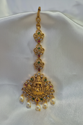 Lakshmi Temple White Velvet