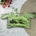 Lime Green Blouse - Clear Reference