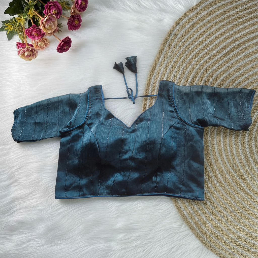 Teal Blouse - Clear Reference