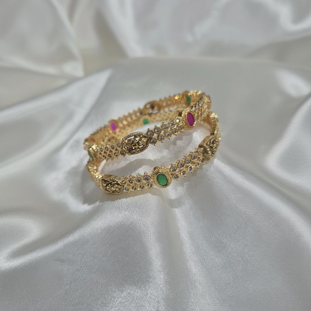 Temple Lakshmi Pink Magenta