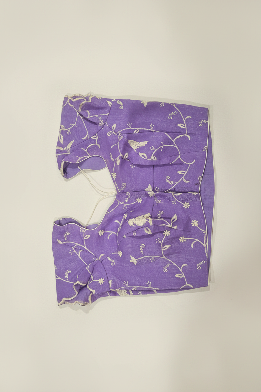 Tissue Saree Image 10