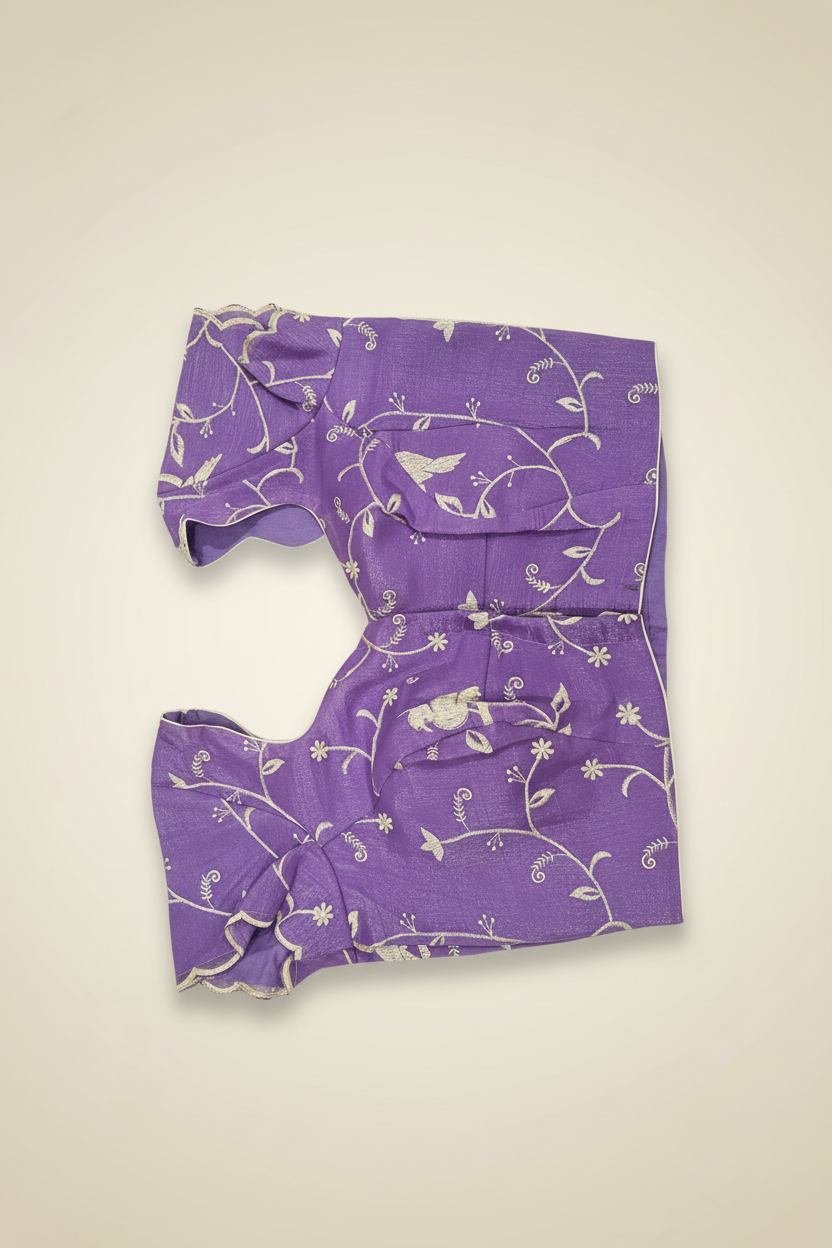 Tissue Saree Image 9
