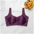 Wine Blouse - Flat Lay