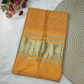 Yellow Mustard Bandhani Dupatta